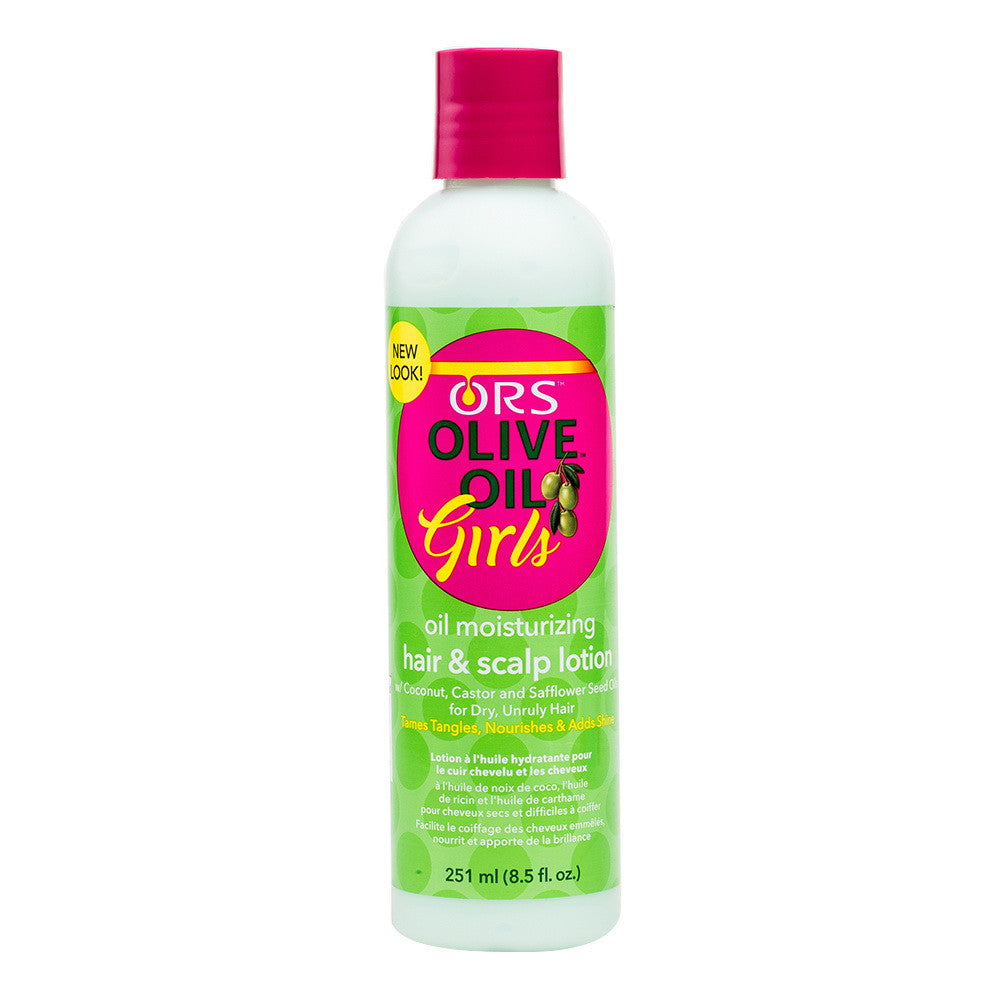 ORS Olive Oil Girls Oil Moisturizing Hair And Scalp Lotion, 8.5 Oz
